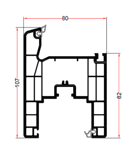 MASTERLINE INSULATED SLIDING SASH PROFILE